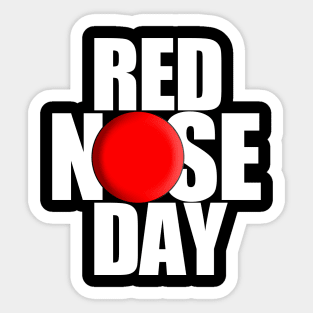 Red Nose Day Sticker